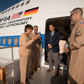 Congresswoman Eshoo Tours SOFIA Flying Observatory Upon Its Retirement