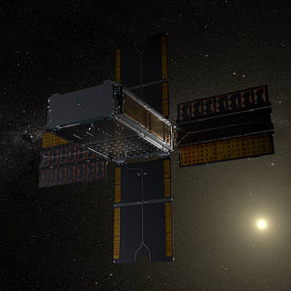 The BioSentinel spacecraft enters a heliocentric orbit. BioSentinel will detect and measure the impact of space radiation on living organisms over long durations beyond low-Earth orbit (LEO).