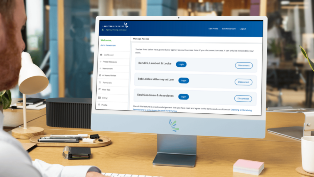 Law Firm Newswire Launches Game-Changing Dashboard for Legal Marketing Agencies Law Firm Newswire Launches Game-Changing Dashboard for Legal Marketing Agencies